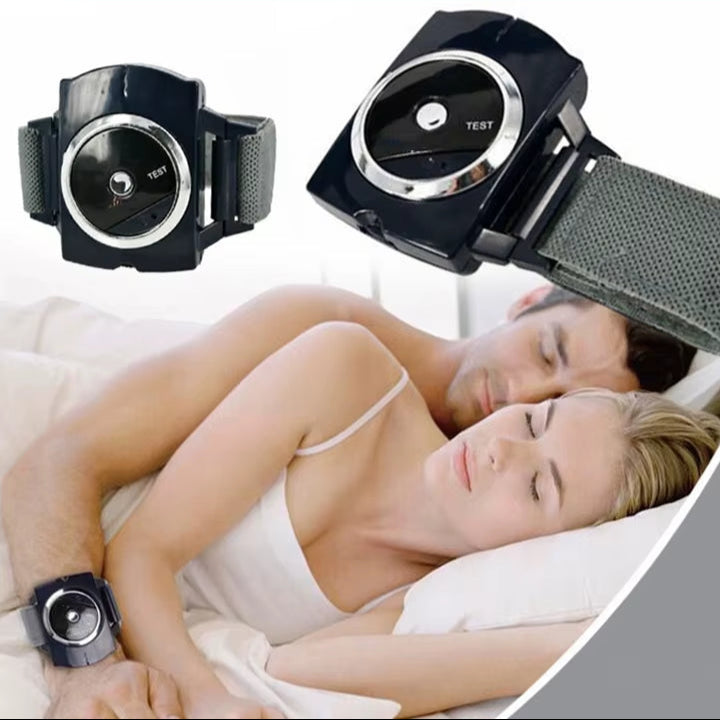 Anti-Snoring Wristband Sleep Connection Anti-Snore Bracelet Device Snoring Aid Sleeping Personal Health Care 4X5.8X1.3Cm Tk-Ing