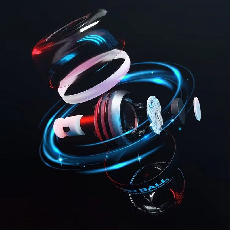 Gyroball Powerball Forearm Exerciser Muscle Fitness Equipment Gyroscope Power Ball Gyro Wrist Booster Trainer Hand Exercise